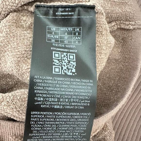 NWTs Marciano by Guess Hermione Chenille Sweater Dress in Beige (4) - Picture 13 of 15